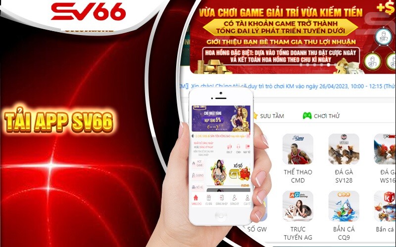 Tại sao hội viên nên tải app nhà cái SV66?